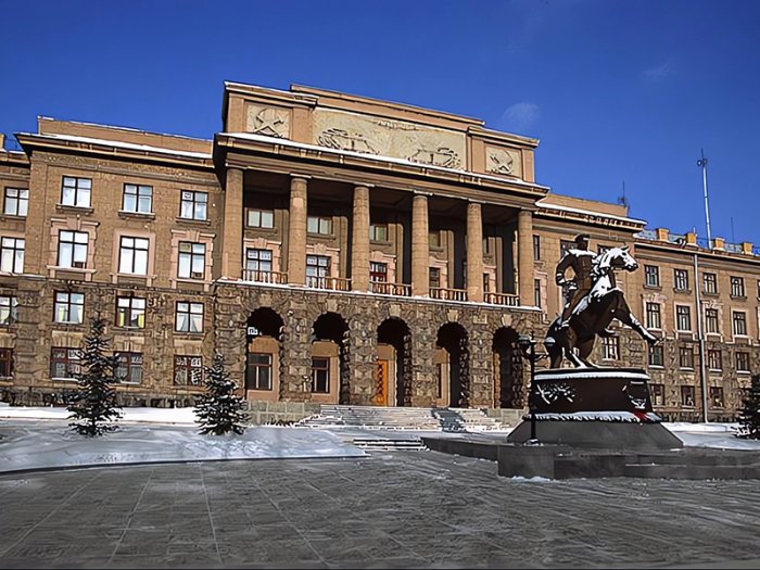 Ситуационный центр Объединенного стратегического командования «Центр»