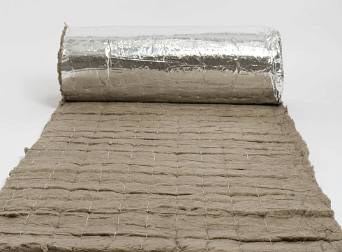 На алюминиевой фольге